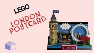 LONDON POSTCARD - Lego Speed Building - Item 40569