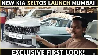 New Kia Seltos Launch in Mumbai 🚗 | Exclusive First Look😱The mr boi