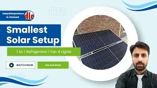 Smallest Solar Setup With Local UPS