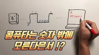 문자를 처리하는 프로그래밍 원리 | 아스키코드(ASCII)의 비밀