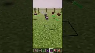 bamboo turret vs endermite!! Amazing fight mod mobs in minecraft
