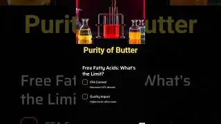 Purity of Butter  #ibpsafo