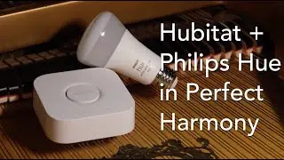 Philips Hue White Ambience bulbs automated with Hubitat Elevation Room Lighting App