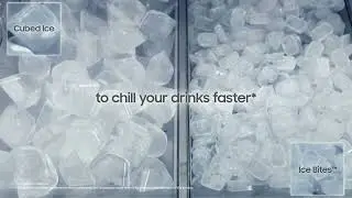 Get Ice Your Way with Samsung's Dual Ice Maker - Available at RC Willey