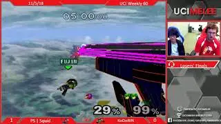 UCI Melee Weekly 60 - PS| Squid vs KoDoRiN - Losers' Finals