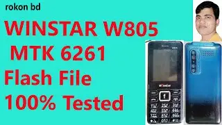 WINSTAR W805 MTK 6261 FLASH FILE 100% Tested