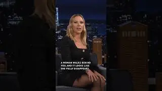#ScarlettJohansson reveals the woman who disappeared behind her at a 2006 interview was her mom 😂