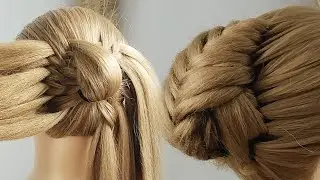Party Bun Hairstyle | Easy & Stylish Bun Tutorial | Girls & Women Hair Bun