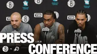 Jordi Fern&aacute;ndez, Terance Mann, and Ziaire Williams Postgame Press Conference vs. Phoenix