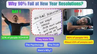 Why 90% Fail at New Year Resolutions (The Psychology They Hide From You)