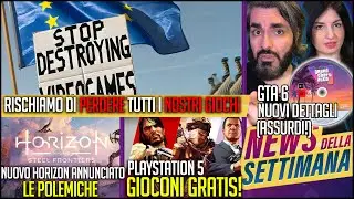 RISCHIAMO DI PERDERE TUTTI I NOSTRI GIOCHI | IL NUOVO HORIZON: POLEMICHE | GIOCHI GRATIS PS5 #NEWS