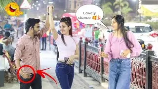 Sudden dance with strangers girls | DR prank | epic reactions