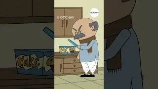 Surprise Cake 🎂 | Pete and Putt Series&reg; | OCCHAV #shorts #cartoon #cake