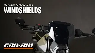Product Series: Windshields Lineup | Can-Am Motorcycles