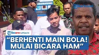 Kunjungan Gibran Dikritik Tokoh Papua Seolah Rekreasi Akhir Pekan! Berhenti Main Bola, Bicara HAM!