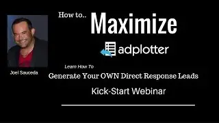AdPlotter Kick Start Training Webinar