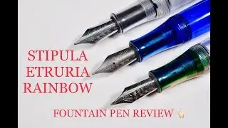 Обзор Stipula Etruria Rainbow (14k Flex | T-Flex | V-Flex)