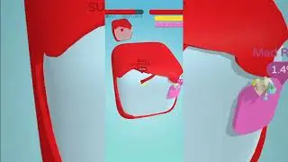 Epic Red Skin Victory in Paper.io 3D