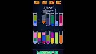 Water Sort Puzzle - Color Liquid Sorting Game Level 265 Solution
