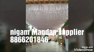 Ceiling parda jaller tent kapda factory