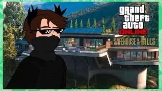 Showing off my most expensive Mansion to my Friends and Play Sumo - GTA 5 Funny Moment