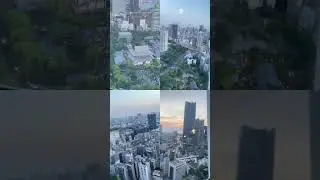 Different views of Tokyo from Tokyo Tower #TokyoViews #TokyoTravel #VisitJapan #JapanTrip