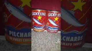 NEW FLAVOR ALERT🥵🥵 #fish #pilchards #luckystar #subscribe #support