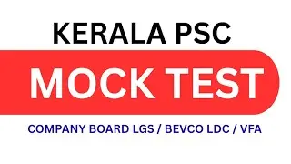 KERALA PSC MOCK TEST /  MALAYALAM PSC QUESTIONS AND ANSWERS/RANK MAKING QUESTIONS IN KERALA PSC#lgs