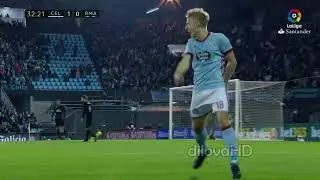 Daniel Wass beautiful chip vs. Real Madrid in HD