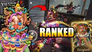 BARBARIZANDO NA RANKED COM SKIN CHAMA-KILLER! Identity V Wildling Skin S 'Fairyland' Gameplay