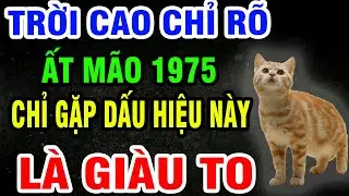 Ất Mão 1975 SẮP GIÀU TO, TIỀN TÀI TỰ ĐẾN, Phước Báu Ngập Nhà Nếu Gặp 1 Trong 9 Dấu Hiệu Này!