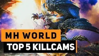 Monster Hunter World | Top 5 Kill-cams | (Life-alert team)