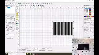 Barcode marking serial wise marking, QRcode, circle Text in ezcad2. barcode print kasy kerainmqr