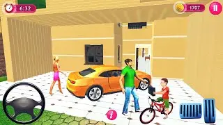 Virtual Family Life Happy Dad Mom 2023-Housewife Car Driving Simulator Android gameplay