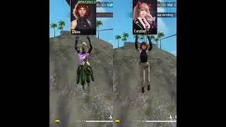 Olivia vs Caroline Free Fire character test 👿 #freefire #shorts #viral