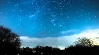 First astro-timelapse (Canon 550D, Tokina 11-16mm)