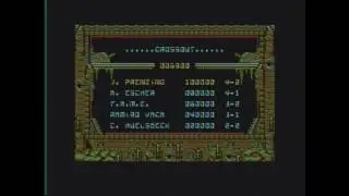 Commodore 64 - X-Out high score music