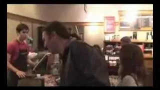 Someone makes a mess at Petes Coffee Shop - WHAT?