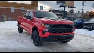 2023 Chevrolet Silverado 1500 Custom Trail Boss | Red Hot