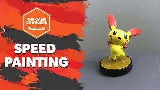 Custom amiibo Speed Painting: Plusle