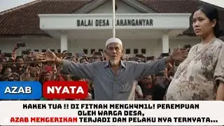 DIF!TNAH M3N9H4M!L! ❗❗ KAKEK TUA DI IKAT DAN DI C4MBUK OLEH WARGA DAN AZ4B PUN TERJADI DI DESA ITU..