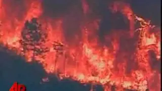 Raw Video: Coastal Wildfire Scorches S.C.