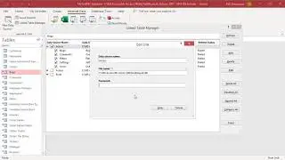 How to Edit Data Source of Linked table in MS Access - Office 365