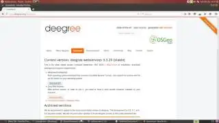 How to install Deegree web services on Ubuntu Operating System