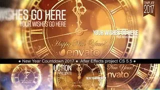 New Year Countdown 2020 1080P After Effects Template No Plug-ins