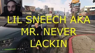LIL SNEECH AKA MR. NEVER LACKIN MAKES SURE THE OPPS UPPING NO SCORE