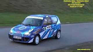 Florkiewicz Adam / Florkiewicz Albert  - Fiat SC  - KJS 31 Rajd Podkarpacki Krosno 01-12-2019