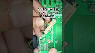 solusi awal monitor pc bergaris atau blank #teknisidigital #monitor #komputer