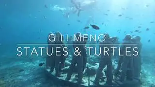 Gili Meno | Statues & turtles