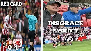 12 MAN MIDDLESBROUGH BEAT SUNDERLAND 0-4 Sunderland vs Middlesborough